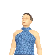 Mom in her summer outfit